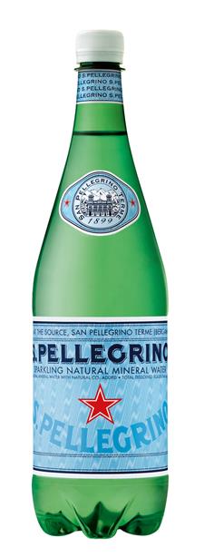Вода минеральная S. PELLEGRINO, 1 л