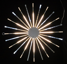 METRO PROFESSIONAL Фигура световая снежинка 624Led, 86см