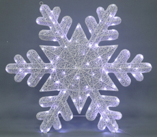 Tarrington House Фигура световая снежинка 120Led, 79см