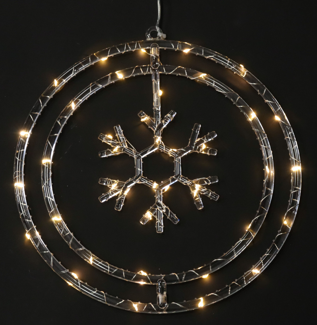 Tarrington House Фигура световая снежинка подвесная 40Led, 33см