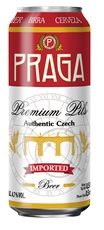 Пиво Praga Premium Pils светлое, 0.5л