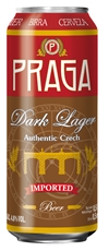 Пиво Praga темное, 0.5л