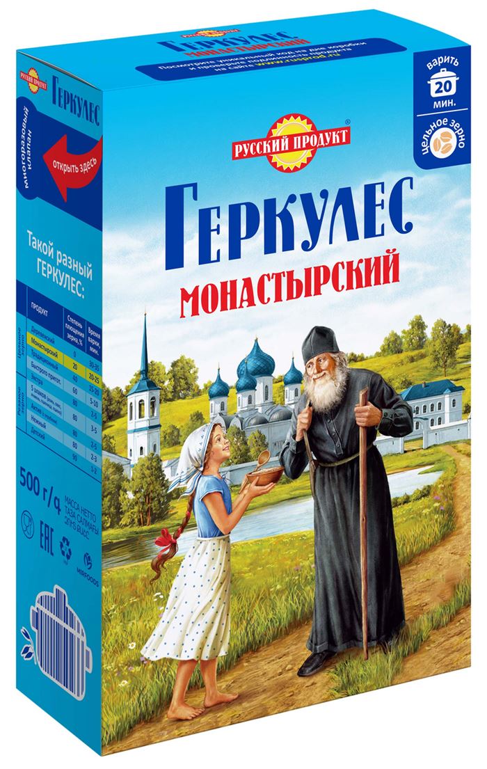 Русский продукт геркулес фото