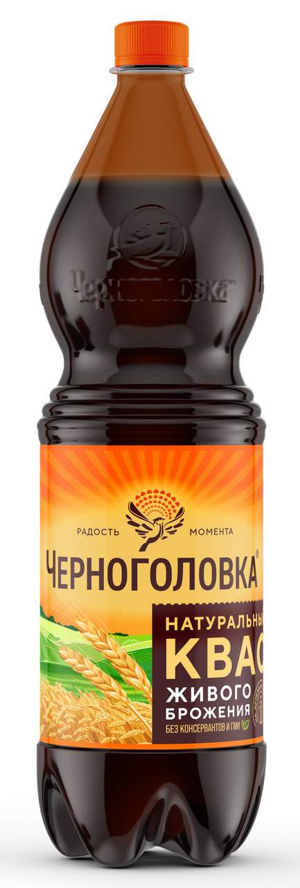 Квас Черноголовка 1.5л