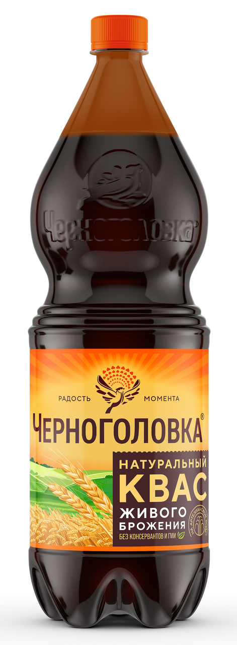 Квас Черноголовка 2л