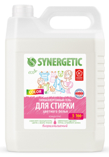 Гель для стирки Synergetic Color для цветного белья, 5л