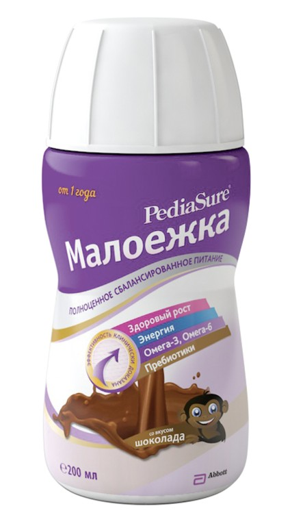 Малоежка Pediasure шоколад, 200мл купить с доставкой на дом, цены в ...