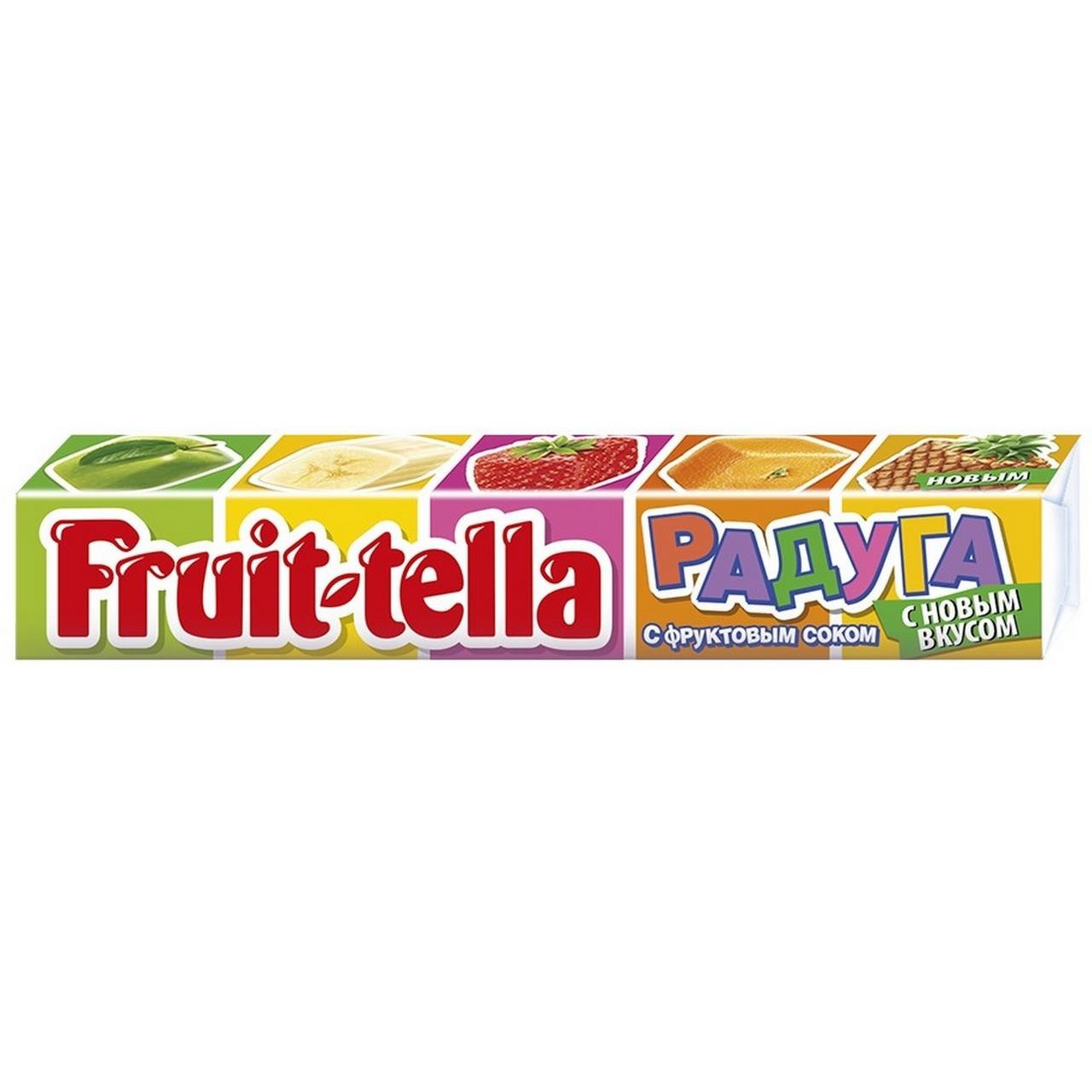 Конфеты жевательные FRUIT-TELLA Радуга, 41г