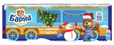 Пирожное бисквитное Медвежонок Барни с начинкой со вкусом вареного сгущенного молока, 150г