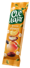 Батончик Ол'Лайт фруктово-ореховый абрикос, 30г
