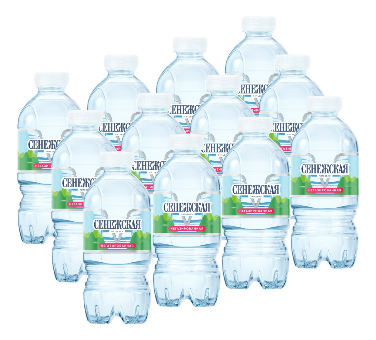 Изображение товара Вода Сенежская питьевая негазированная, 330мл x 12 шт
