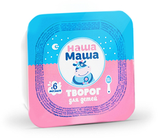 Творог детский Наша Маша 5% с 6 месяцев, 50г