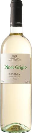 Изображение товара Вино Montefusco Pinot Grigio Sicilia белое сухое 0.75л — гармоничный вкус и насыщенный букет