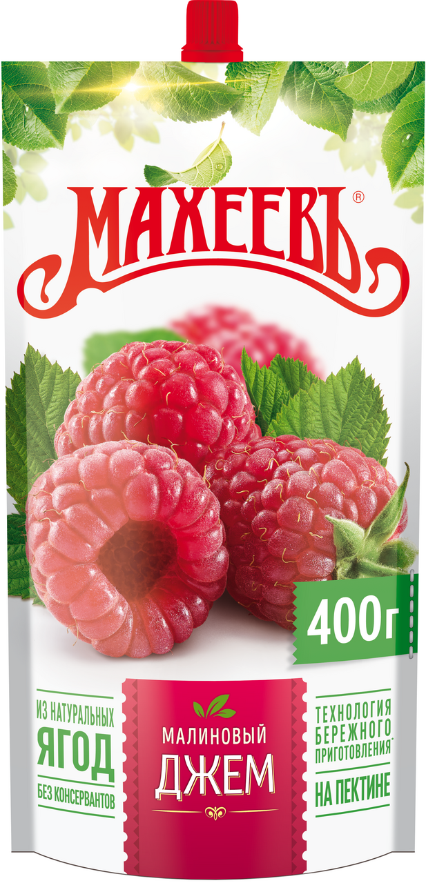 Джем Махеевъ малиновый, 400г