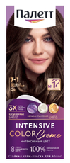 Крем-краска для волос Палетт Интенсивный цвет C6 Холодный средне-русый 7-1, 110мл