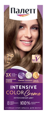Крем-краска для волос Палетт Интенсивный цвет N6 Средне-русый 7-0, 110мл