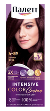 Крем-краска для волос Палетт Защита от вымывания цвета RFE3 4-89 Баклажан, 110мл
