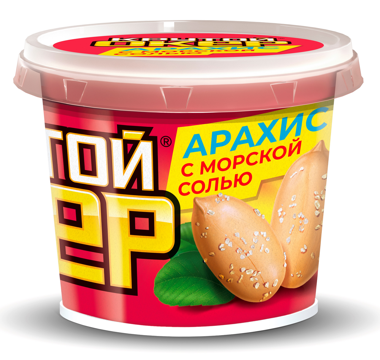 150Г АРАХИС КРУТОЙ ОКЕР ЖАРЕНЫЙ С МОРСКОЙ СОЛЬЮ