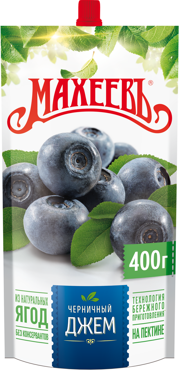 Джем Махеевъ черничный, 400г