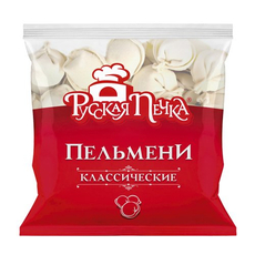 Пельмени Русская печка Классические замороженные, 900г