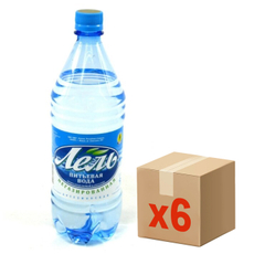 Вода Лель питьевая негазированная, 1л x 6 шт