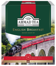 Чай Ahmad Tea English Breakfast черный (2г x 100шт), 200г