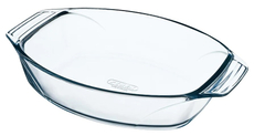Блюдо Pyrex Optimum жаропрочное стекло овальное, 40 х 28см