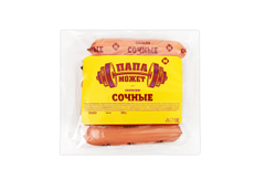 Сосиски Папа Может сочные, 600г
