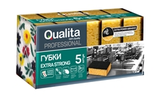 Губки кухонные Qualita Extra strong 10 x 7см, 5шт