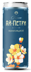 Вино игристое Ай-Петри Букет белое полусладкое, 0.25л