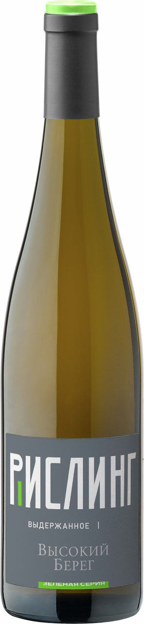 Изображение товара Вино Высокий Берег Рислинг белое сухое, 0.75л
