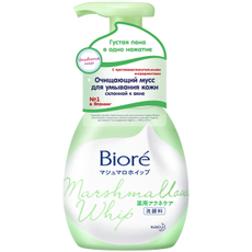 Мусс для умывания Biore Очищающий против акне, 150мл