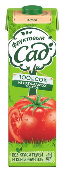 Сок Томат с солью ФРУКТОВЫЙ САД, 1,45 л