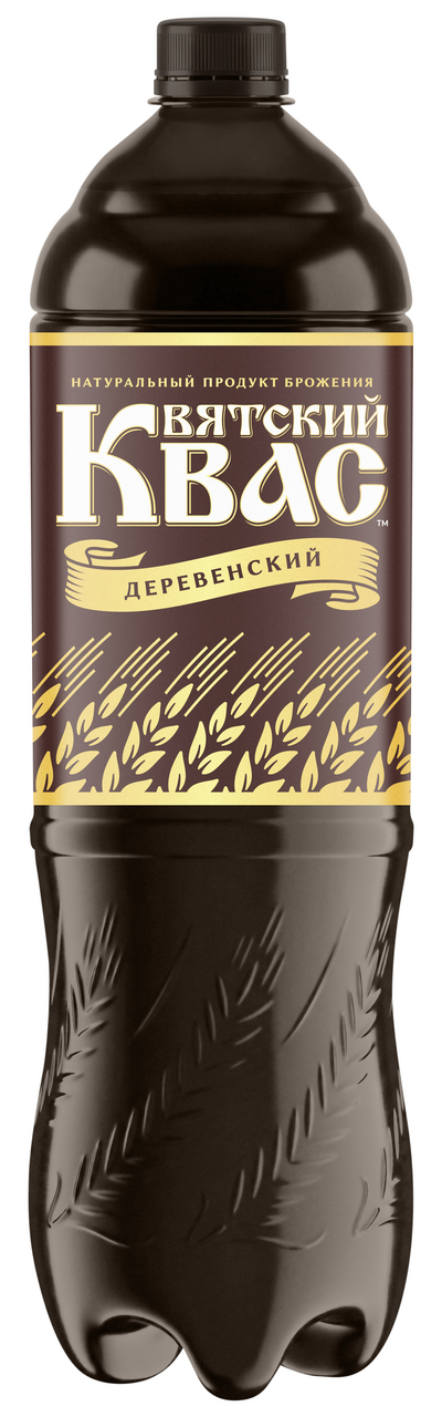 Квас Вятский Деревенский, 1.5л