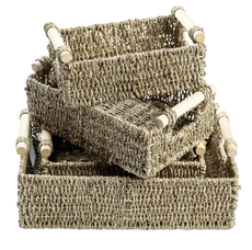 Корзина плетеная Tray прямоугольная S, 5 х 18 х 11см