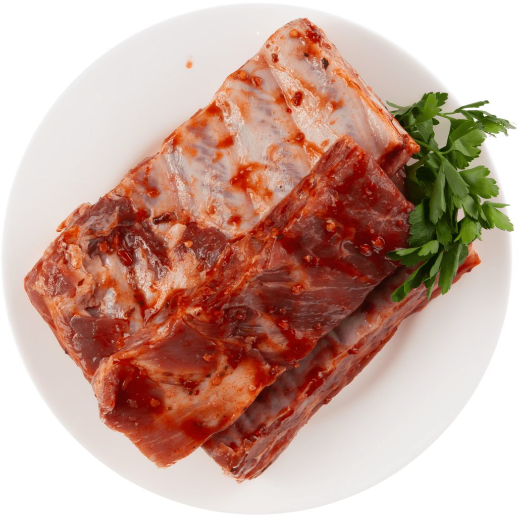 Ребрышки свиные По-Техасски для гриля охлажденные