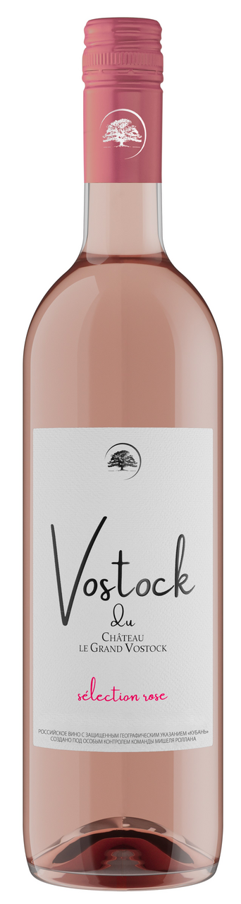 Изображение товара Вино Chateau Le Grand Vostok du Chateau розовое сухое, 0.75л