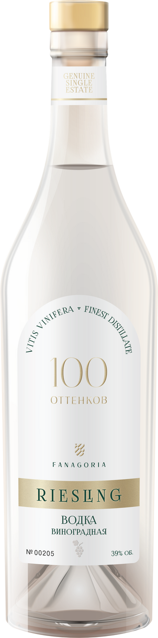 Изображение товара Водка виноградная Fanagoria 100 оттенков Рислинг, 0.7л Изображение товара Водка виноградная Fanagoria 100 оттенков Рислинг, 0.7л