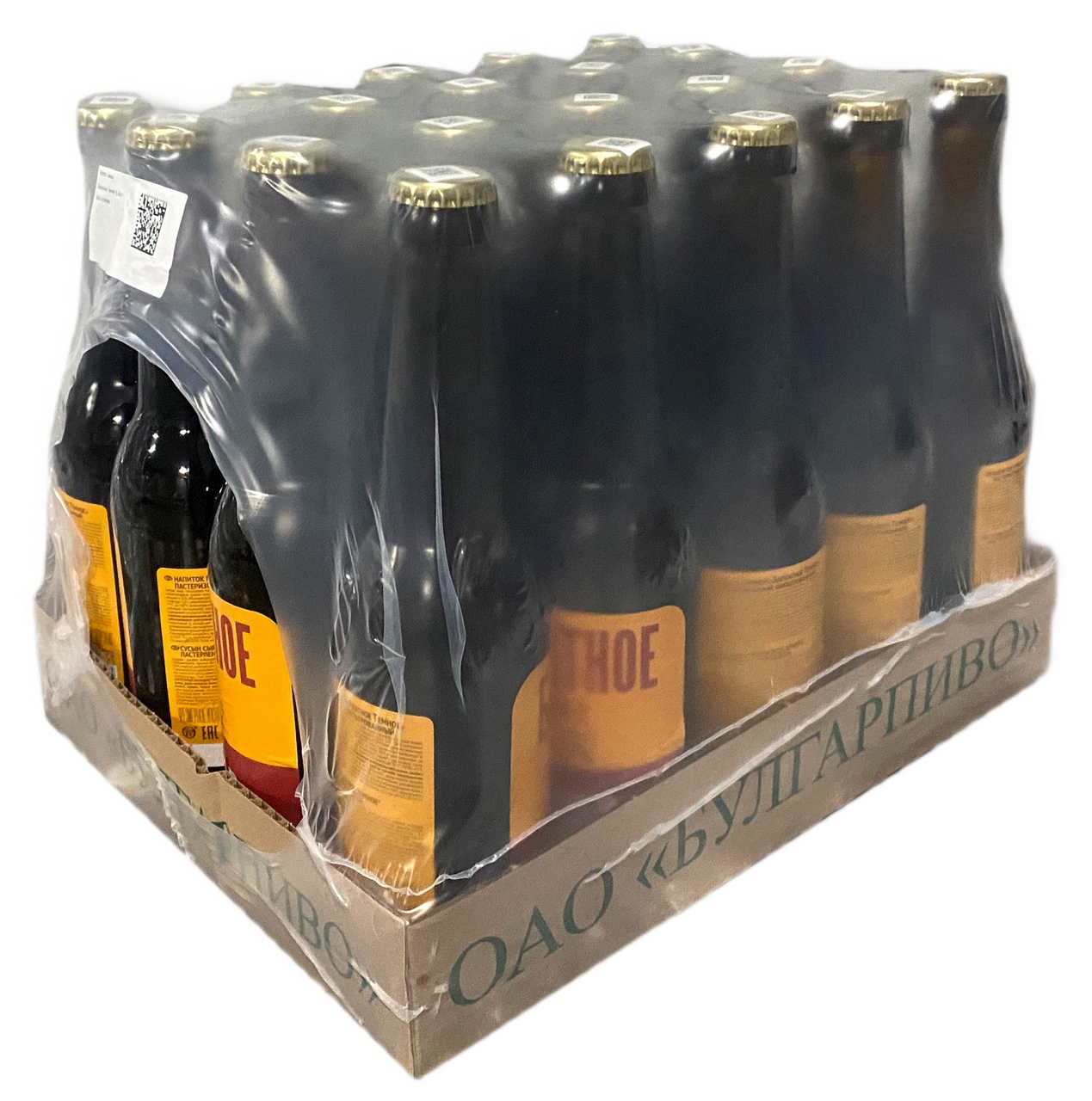 Пиво Булгарпиво Бархатное темное, 0.45л x 20 шт