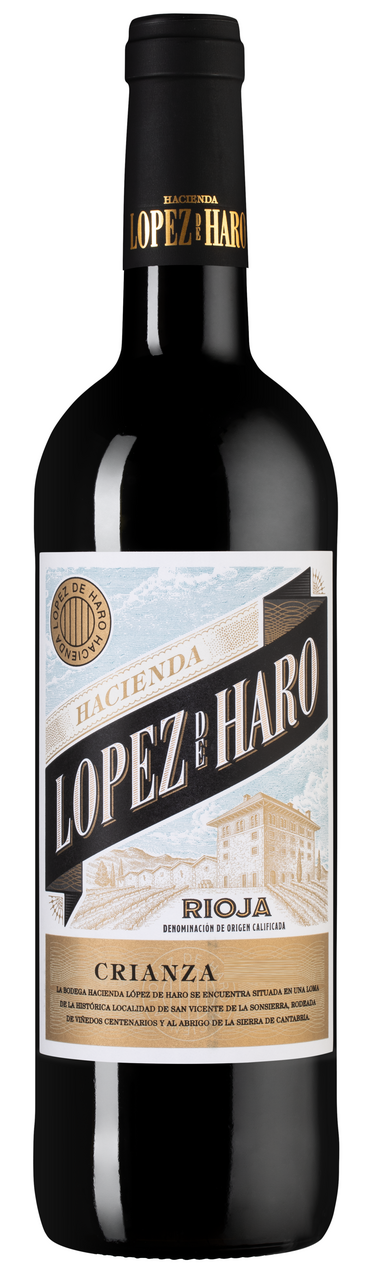Вино Hacienda Lopez de Haro Крианса красное сухое, 0.75л