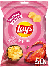 Чипсы Lay's краб, 50г