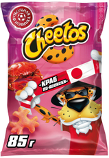 Снеки кукурузные Cheetos краб по-японски, 85г