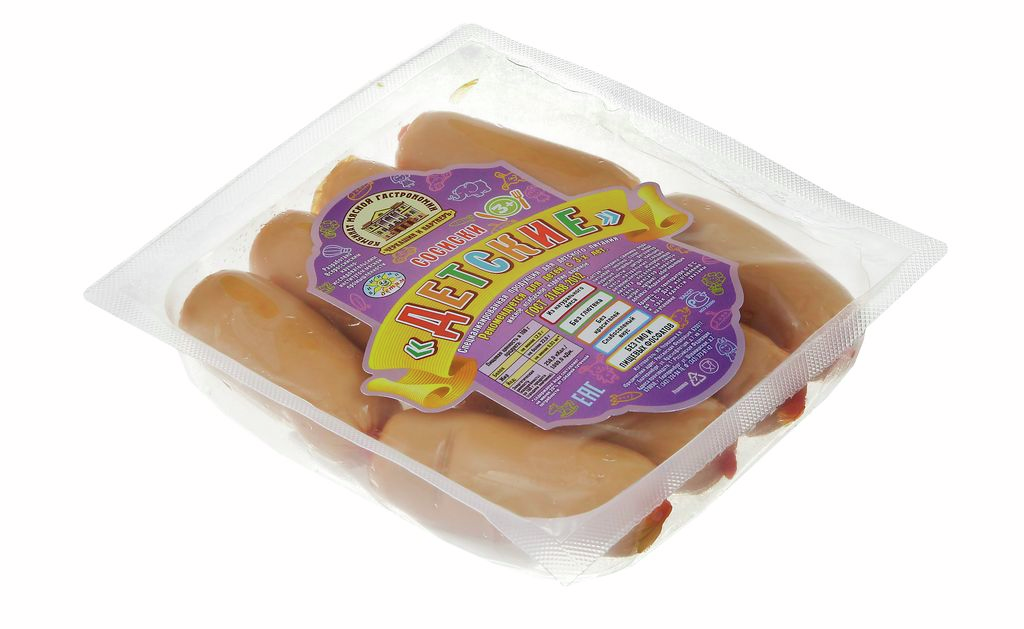 Сосиски Черкашин и Партнеръ Детские, 240г