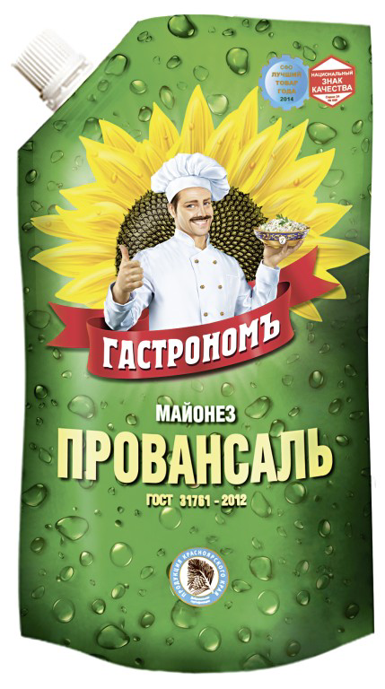Майонез Гастрономъ Провансаль 67%, 400г