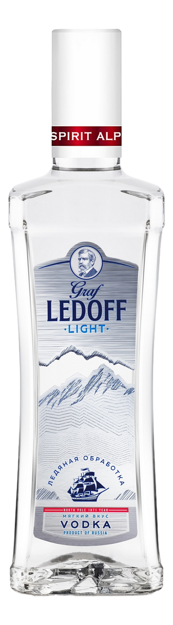 Водка Граф Ледофф Light, 0.5л