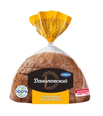 Хлеб Коломенское Даниловский зерновой в нарезке, 300г