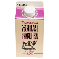 Ряженка Козельский МЗ 4%, 450г