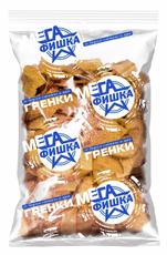 Гренки Фишка ржаные со вкусом сметаны и лука, 500г