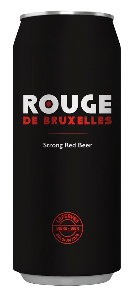 Изображение товара Напиток пивной Rouge De Bruxelles нефильтрованный, 0.5л
