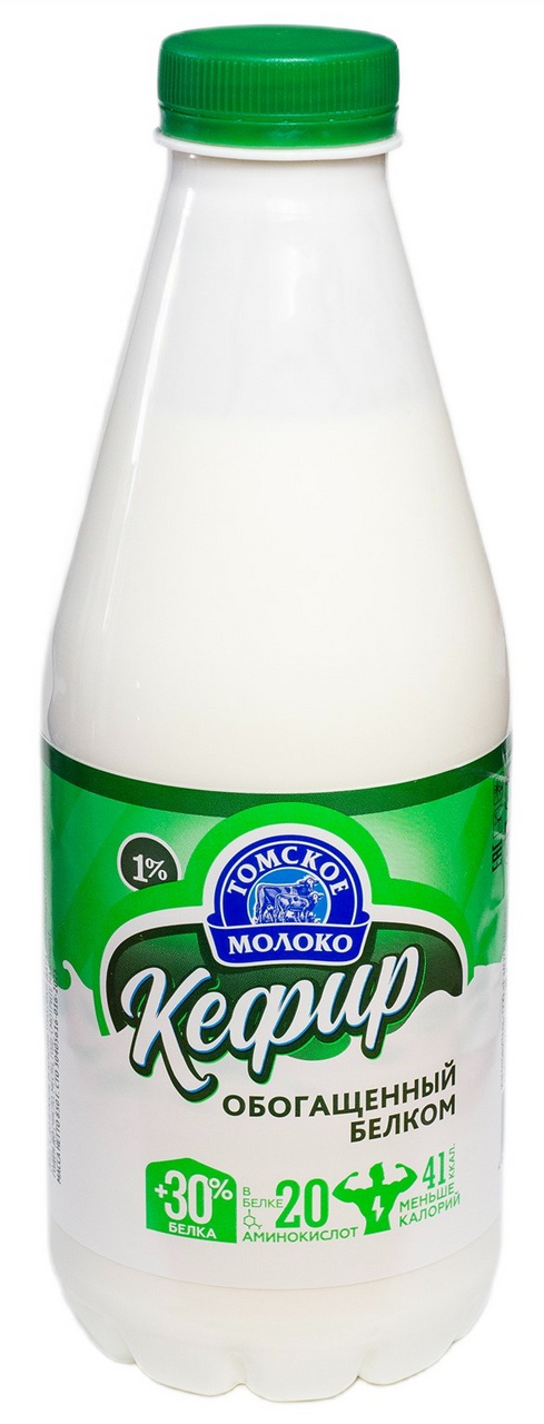 Кефир Томское молоко 1%, 850г